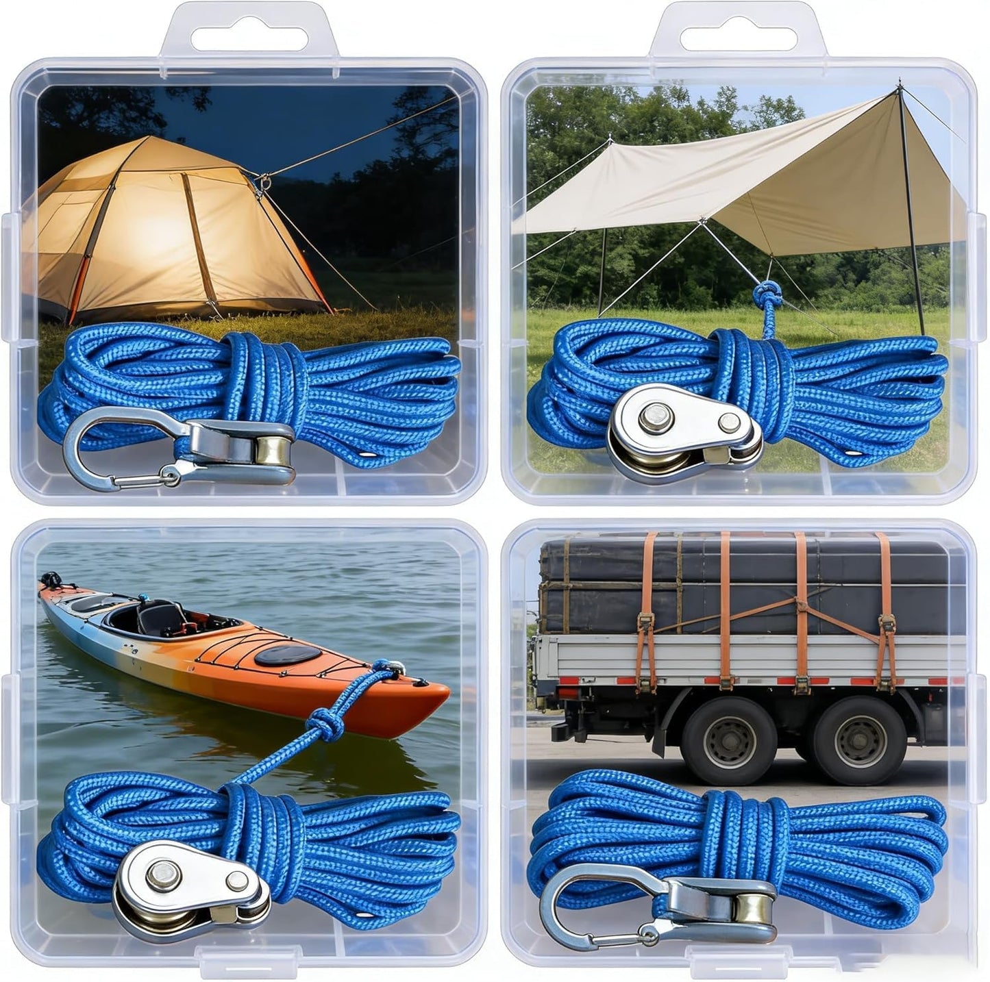 Rope with Roller Tensioner – Effortless & Secure Tying Tool