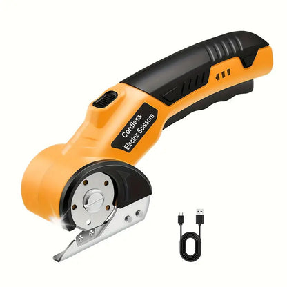 4V Rechargeable Electric Scissors - Lightweight DIY Multi-Cutter Set