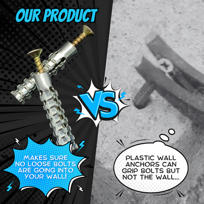 Metal Drywall Anchors Set-50PCS