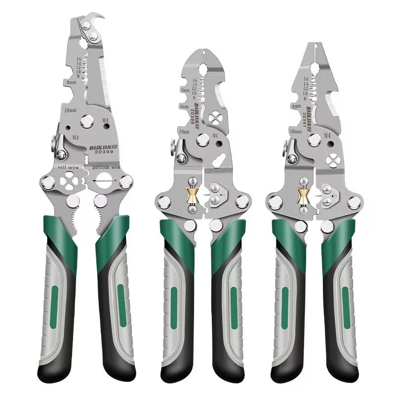 Multi-Functional Foldable Industrial Wire Stripper