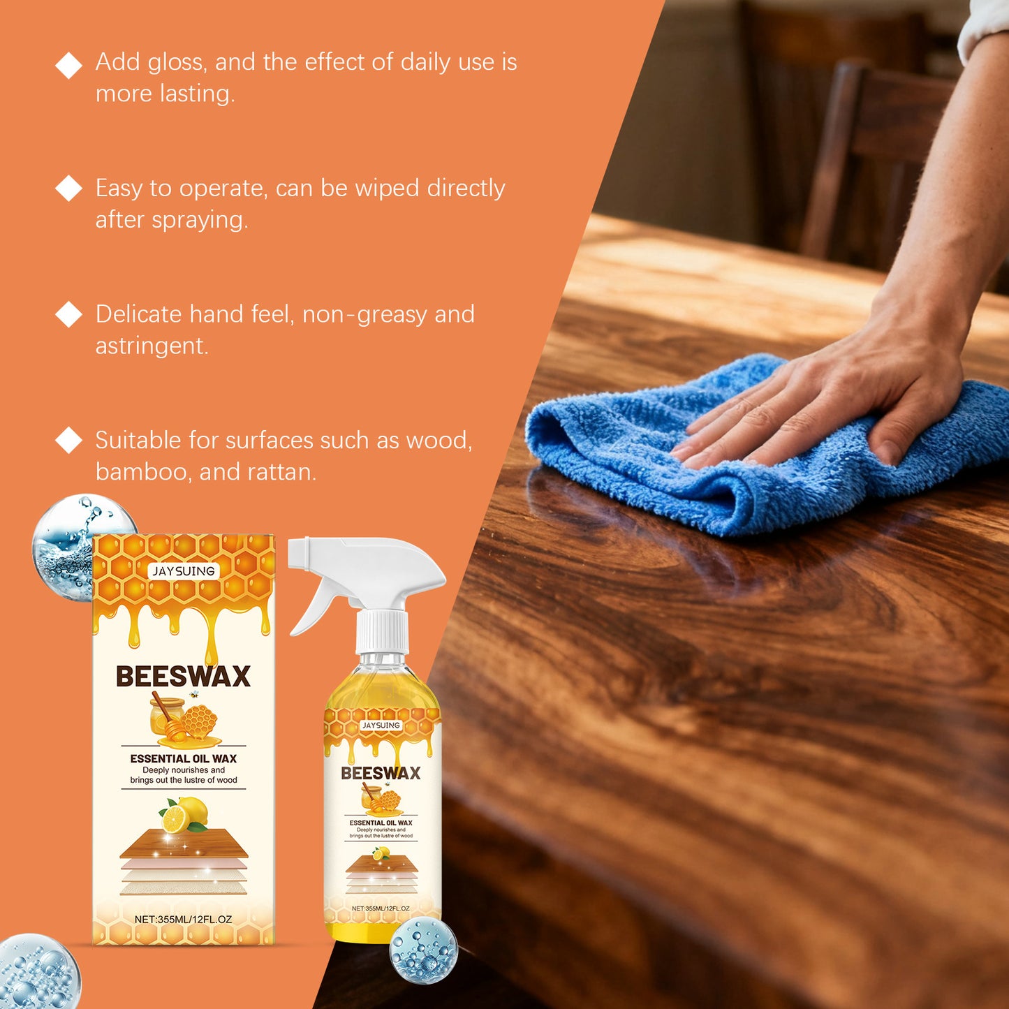 Wood Furniture Polishing Spray