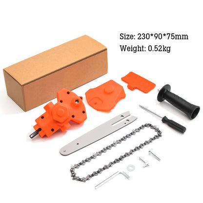 6-Inch Electric Drill Chainsaw Attachment
