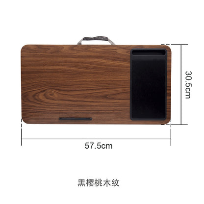 Cushioned Lap Desk with Phone Holder and Storage