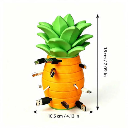 Pineapple Cable Organizer and Catchall Tray