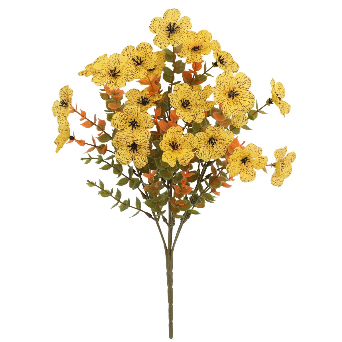 Artificial Autumn Daisy Stems – 6-Piece Bouquet