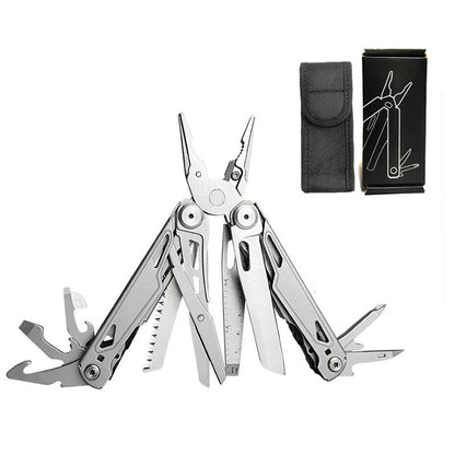Portable Multi-Tool Pliers with Knife and Screwdrivers