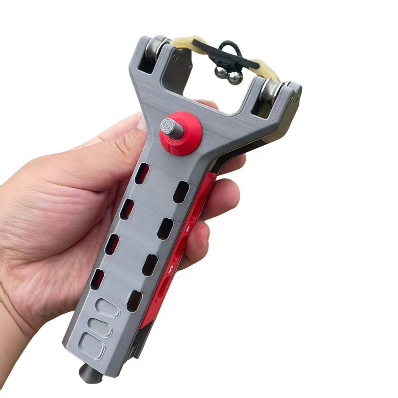 High Precision Outdoor Press-Load Rapid-Fire Slingshot