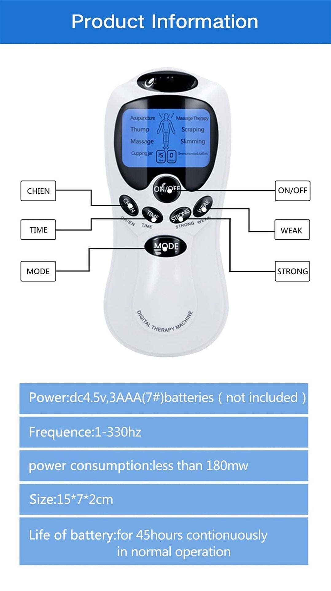 Dual-channel Low-frequency Pulse Massager
