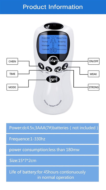 Dual-channel Low-frequency Pulse Massager