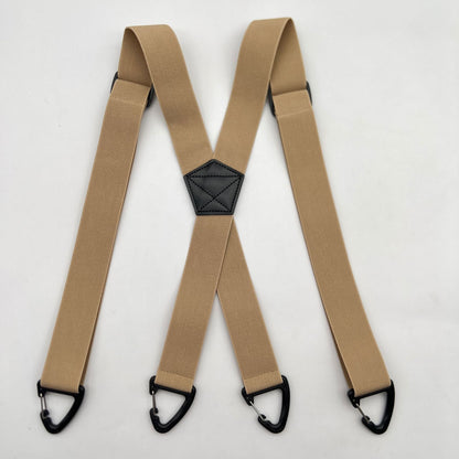 Men's X-Back Suspenders with Hook Clips