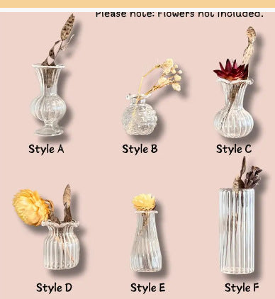 Mini Flower Vase Fridge Magnets