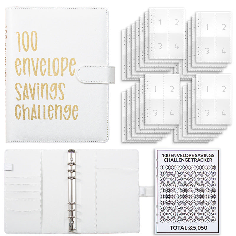100-Envelope Savings Challenge Binder