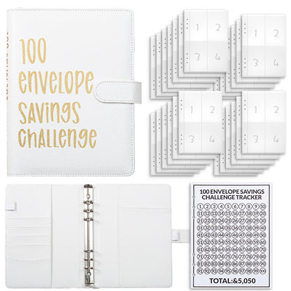 100-Envelope Savings Challenge Binder