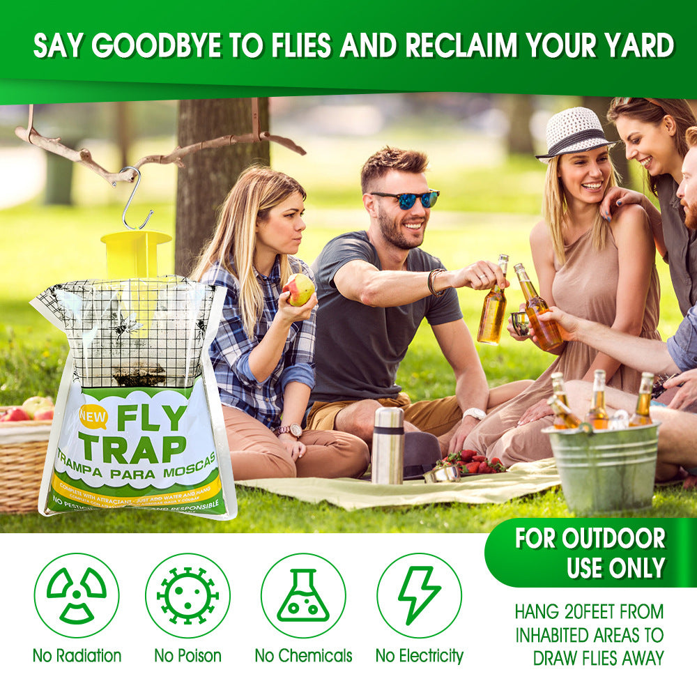 Outdoor Disposable Fly Trap