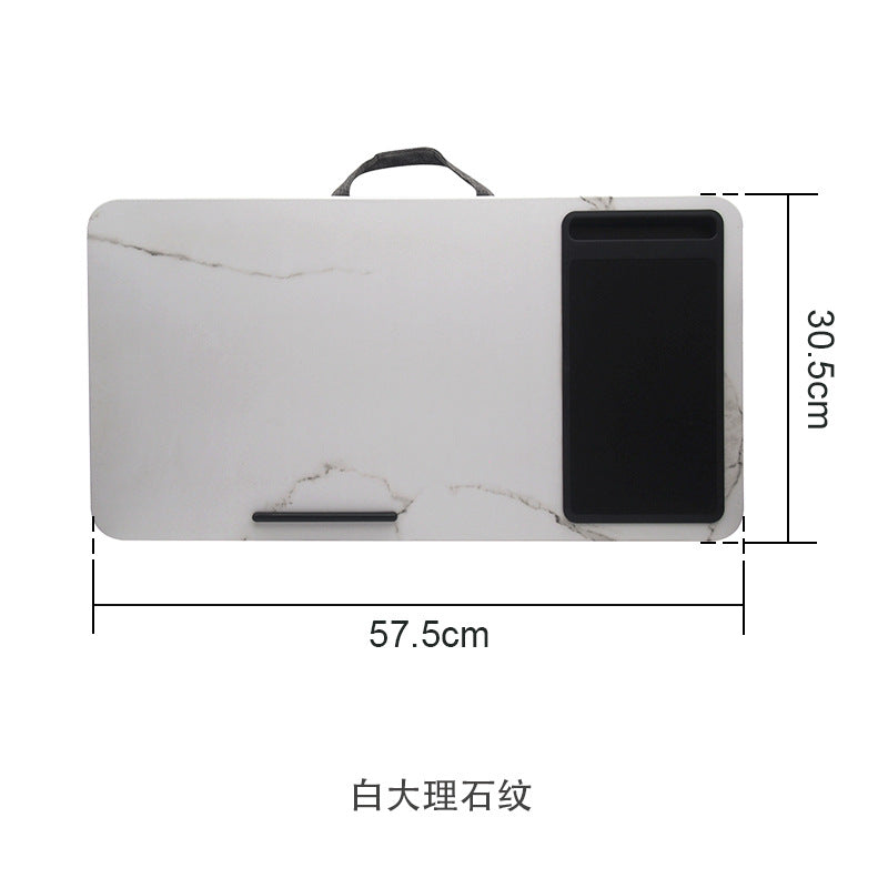 Cushioned Lap Desk with Phone Holder and Storage