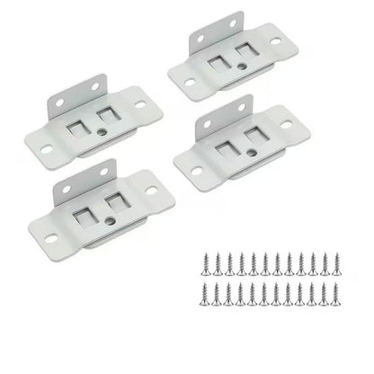 Interlocking Furniture Connector Brackets – 20 Pack for Modular Seating