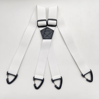 Men's X-Back Suspenders with Hook Clips