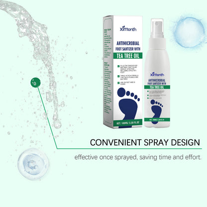 2Pcs Foot Care Spray Set, Hydrating & Deodorizing Heel Moisturizer Spray