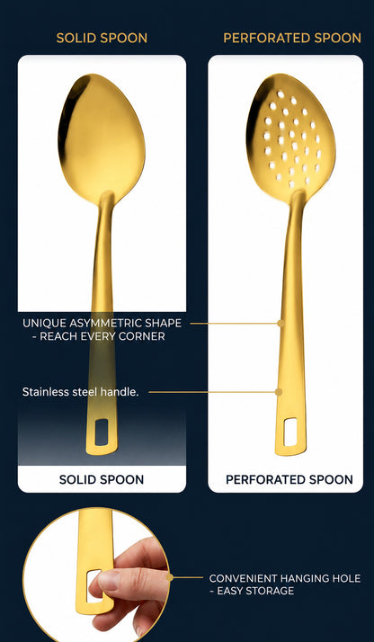 6-Piece Stainless Steel Kitchen Utensil Set