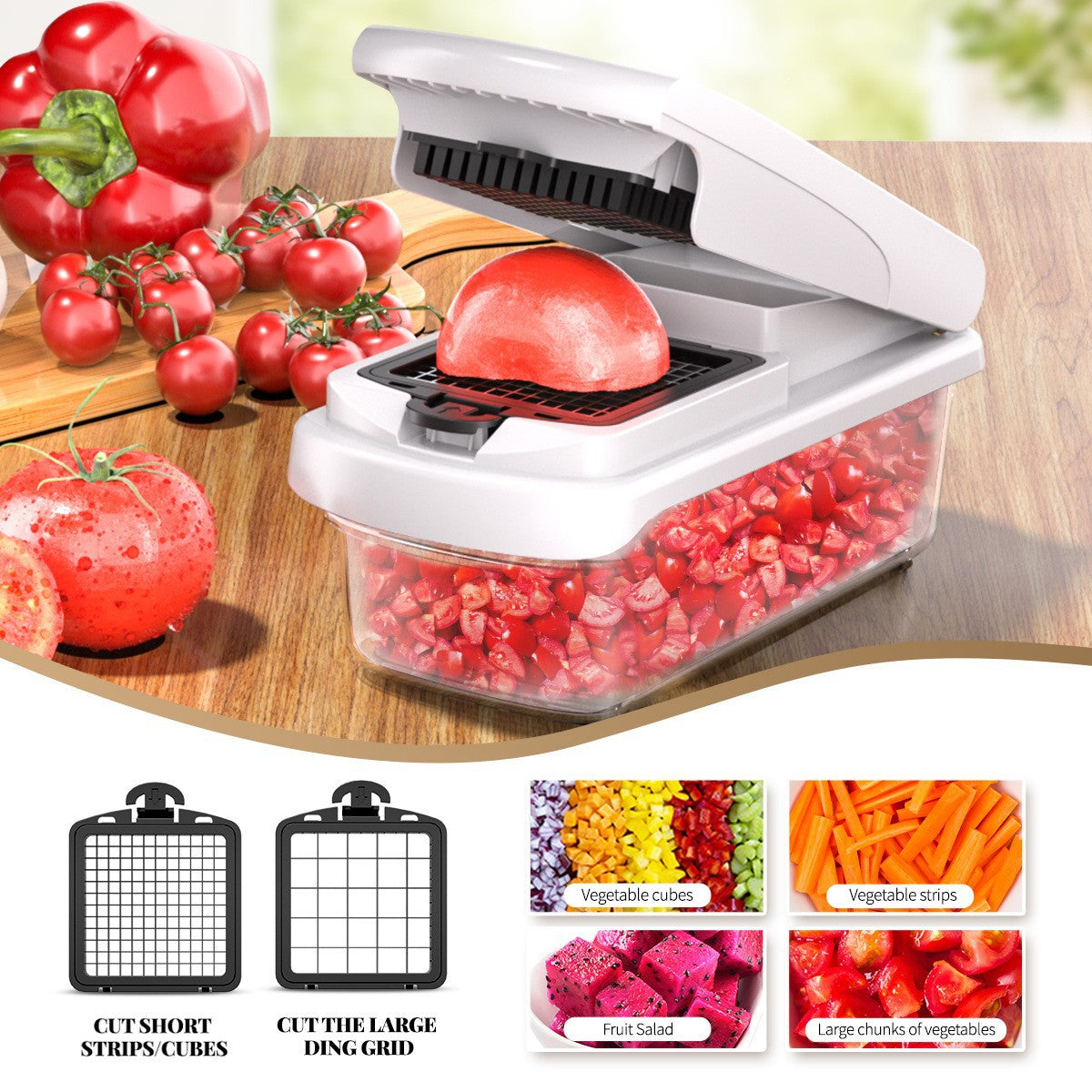 Multi-Functional Kitchen Cutter-(15 IN 1)