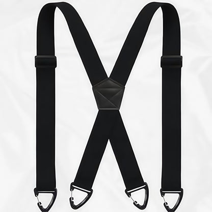 Men's X-Back Suspenders with Hook Clips