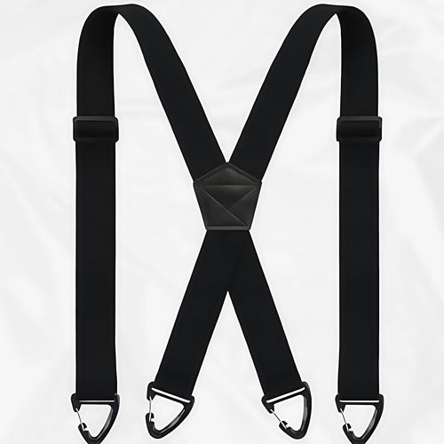 Men's X-Back Suspenders with Hook Clips