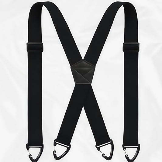 Men's X-Back Suspenders with Hook Clips