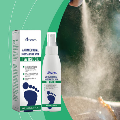 2Pcs Foot Care Spray Set, Hydrating & Deodorizing Heel Moisturizer Spray