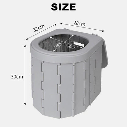 Outdoor & Car Portable Folding Toilet