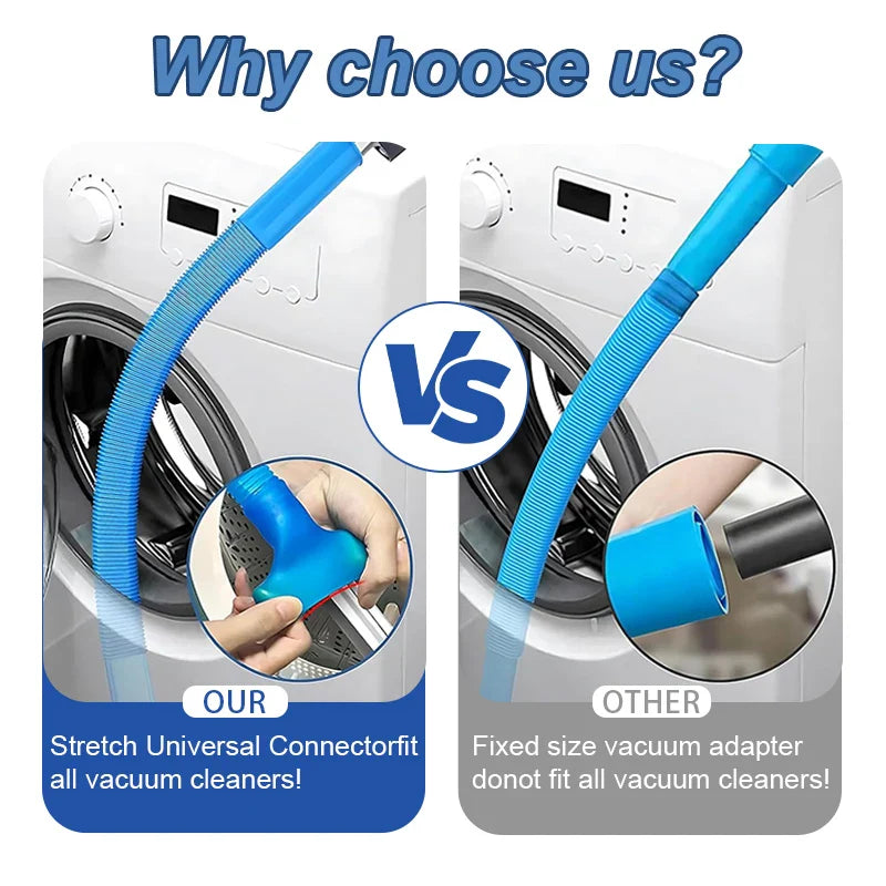 Dryer Vent Cleaner Attachment 🧺 (Upgraded Sets)