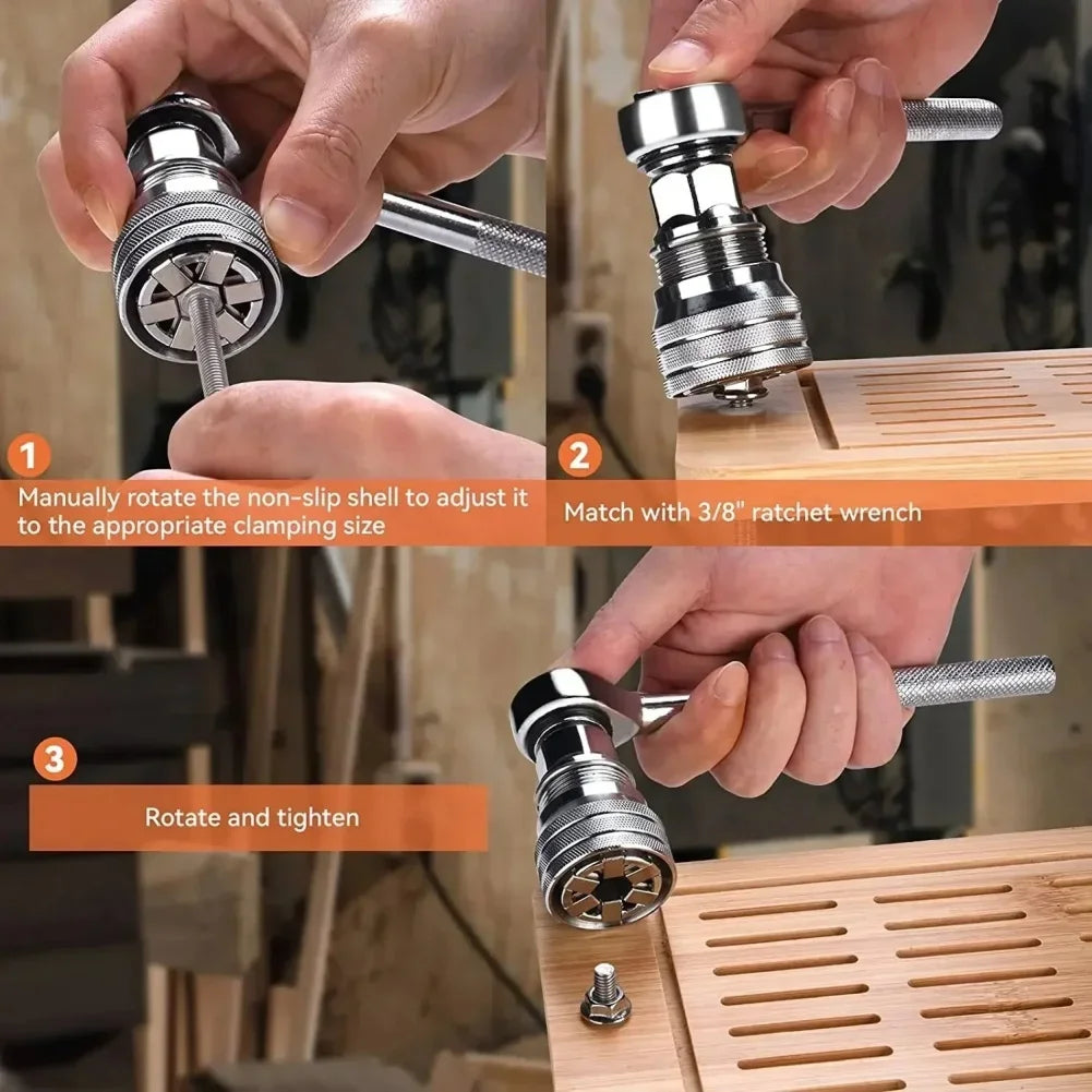 Adjustable Bolt Socket Adapter