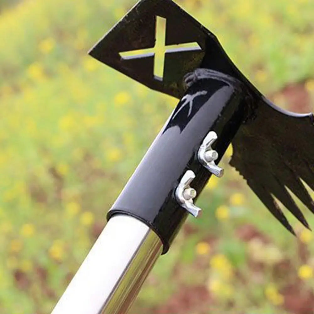 Dual Weeding Hoe with Long Handle