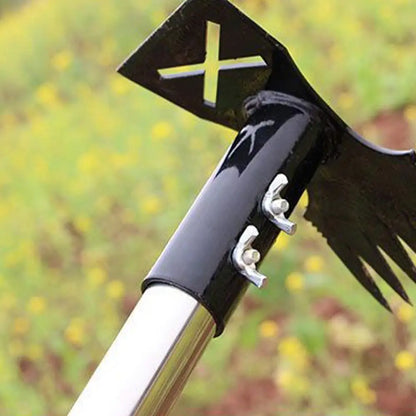 Dual Weeding Hoe with Long Handle