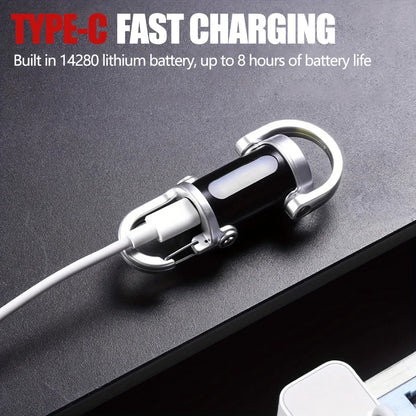 Keychain Multi-Function Mini Flashlight Mobile Power Bank