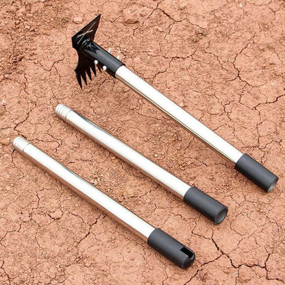 Dual Weeding Hoe with Long Handle