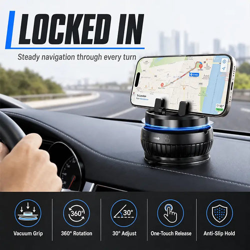 Dashboard-Mount Car Phone Holder