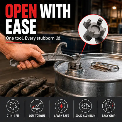 Easy-Grip Aluminum Can & Barrel Opener