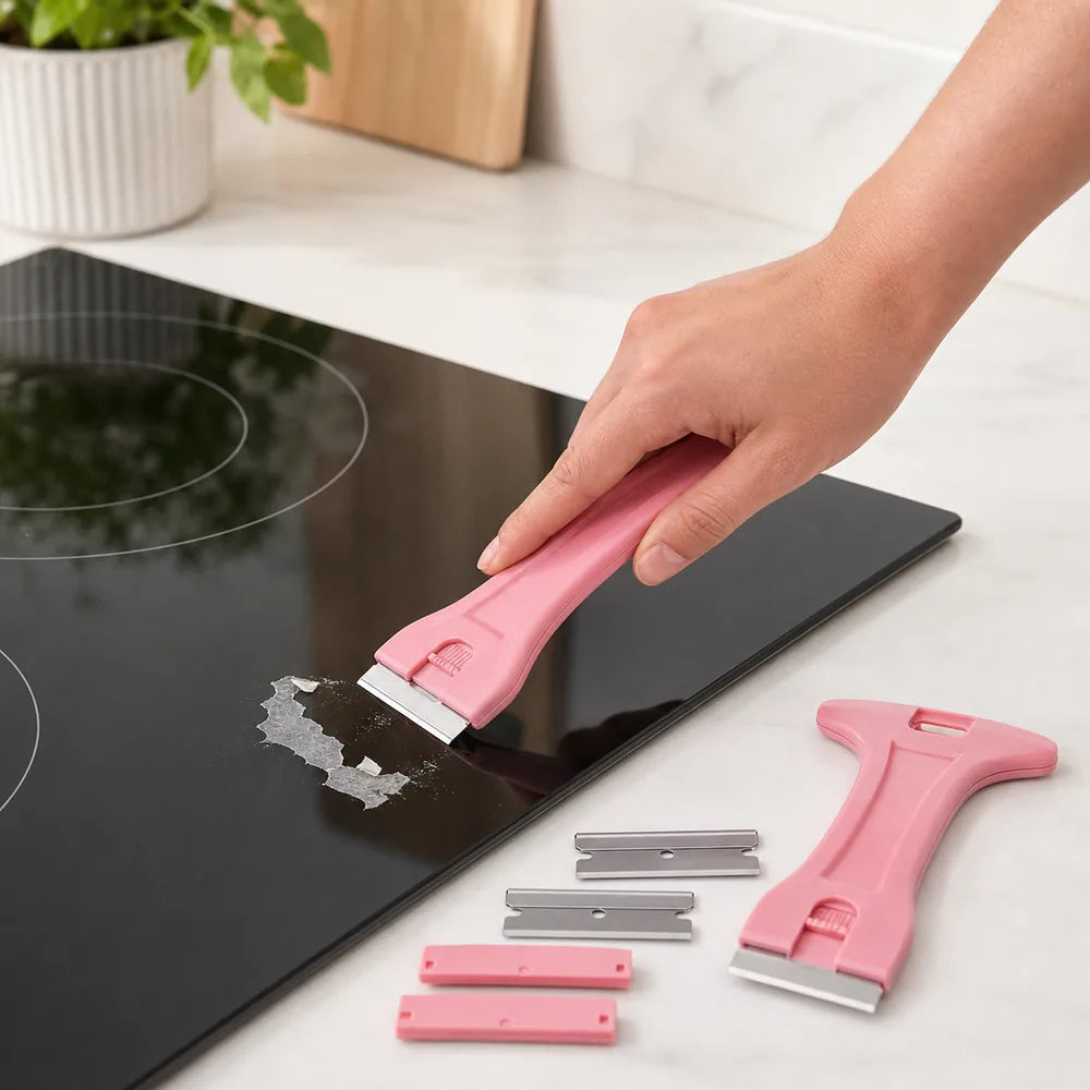 Pink Multi-Surface Scraper Tool Kit with 20 Blades - image 2