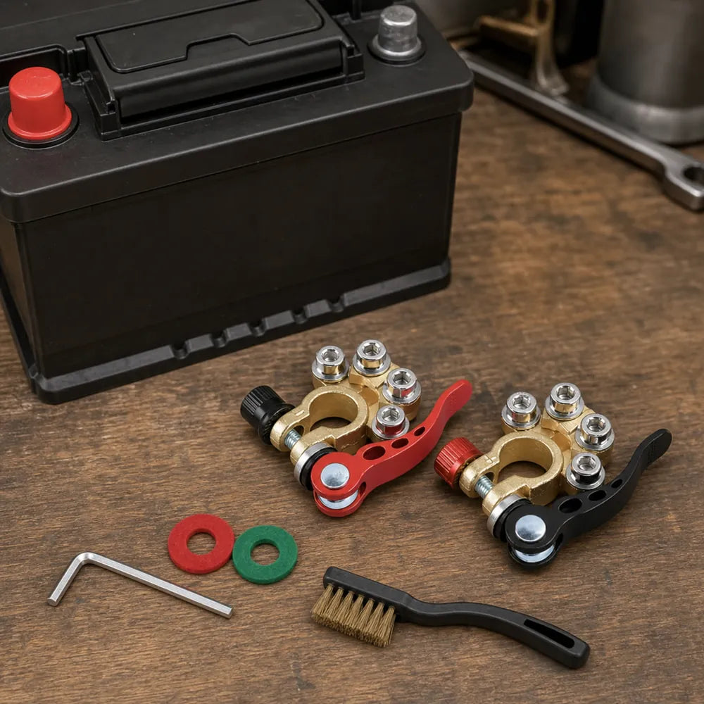 Copper Battery Terminal Quick-Disconnect Kit - image 2