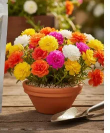 Double Portulaca Flower Seeds – 10,000 Seed Pack - image 5