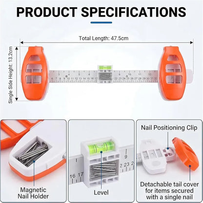 Precision Picture Hanging Level Ruler - image 6