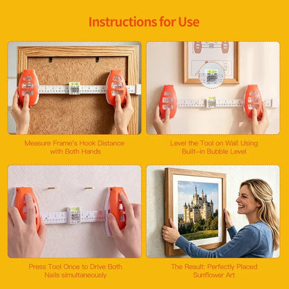 Precision Picture Hanging Level Ruler - image 7
