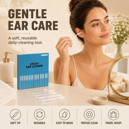Portable Sticky Ear Cleaning Sticks – 48 Pack