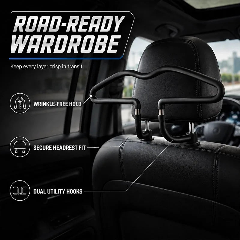 Car Headrest Clothes Hanger – 450 × 250 mm