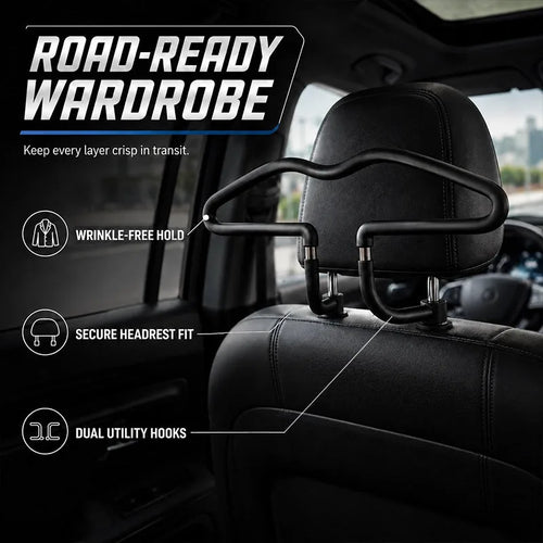 Car Headrest Clothes Hanger – 450 × 250 mm