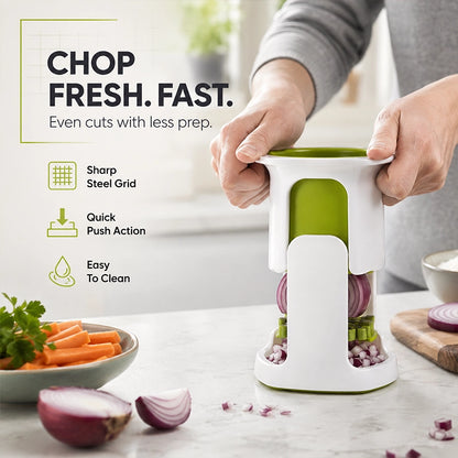 2-in-1 Vegetable Chopper and Dicer