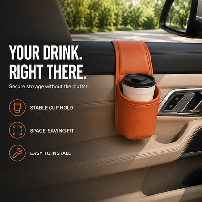 Car Door Cup Holder Storage Pocket