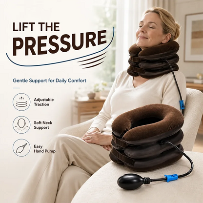 3-Layer Inflatable Cervical Traction Neck Stretcher
