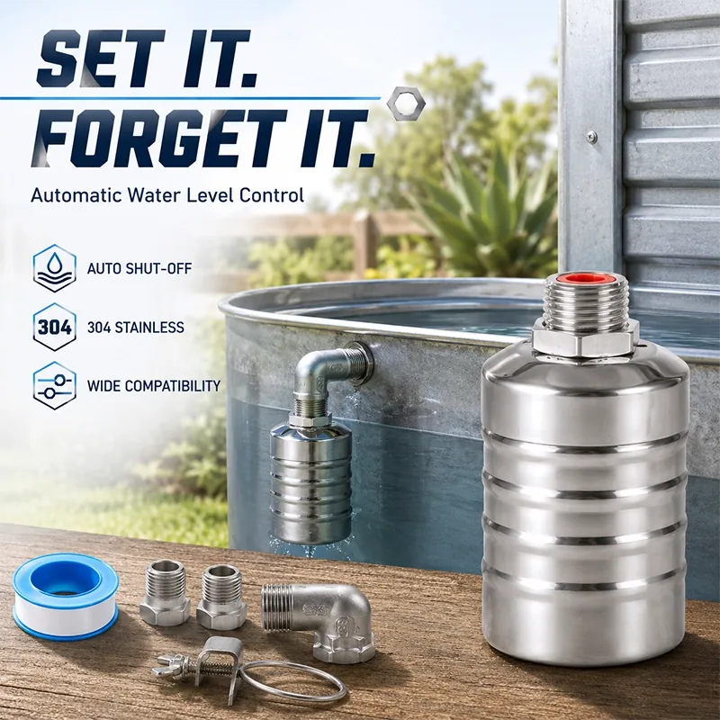 304 Stainless Steel Automatic Water Level Float Valve