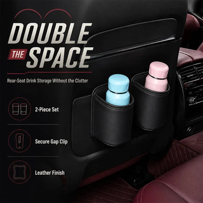 Car Door-Handle Storage Pockets – 2-Piece Set